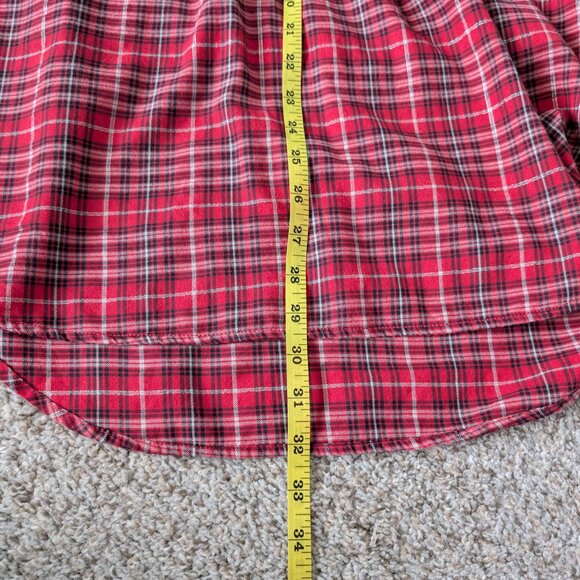 NWOT Lands End Tunic red/silver 16 Tall (16T) - Picture 4 of 7